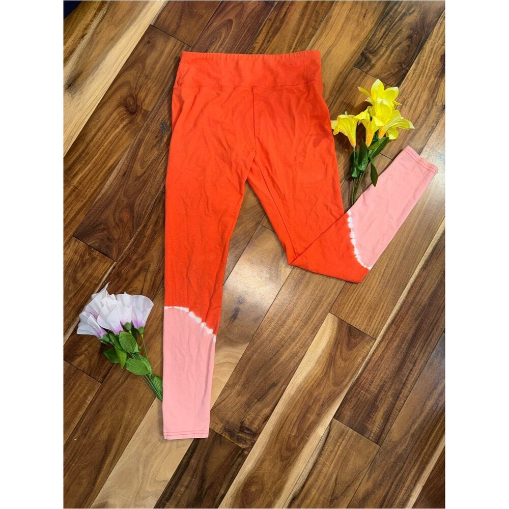 Women’s Wild Fable Two-Tone Orange and Pink Leggings